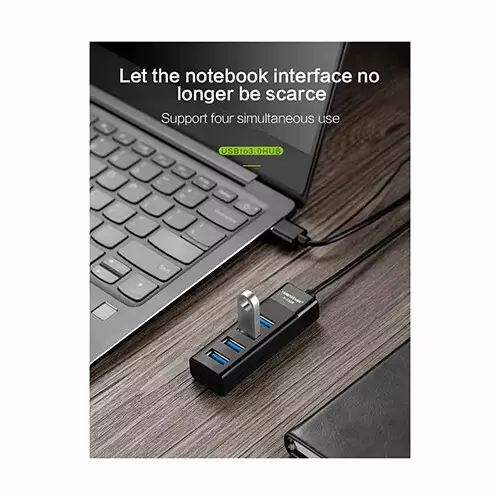 Yuanxin X-3328 USB Male to Quad USB Female Hub - 1