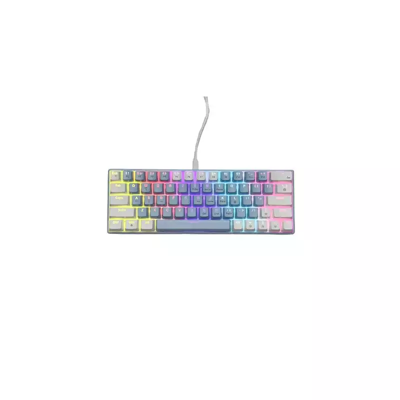 Zifriend T62 RGB Backlit Hot-Swappable Mechanical Gaming Keyboard (Red/Blue Switch)