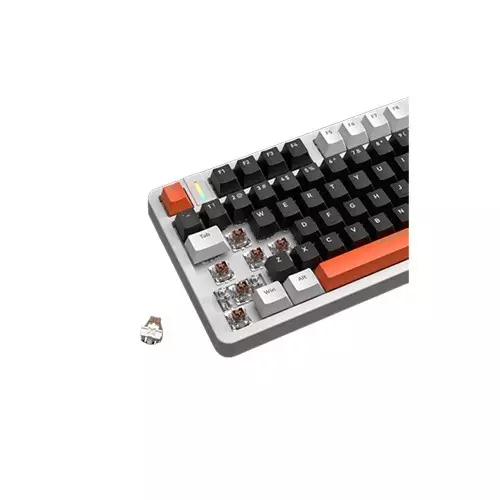 Furycube X87 Full Hot-swappable Mechanical Keyboard (Brown switch) - 2