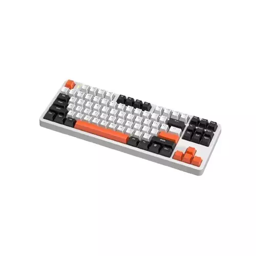 Furycube X87 Full Hot-swappable Mechanical Keyboard (Red Switch) - 1