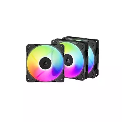 Arctic P12 Pro A-RGB 120mm Reverse Casing Fan (3 Pack) - 1