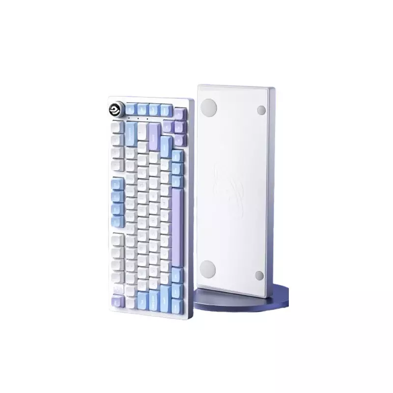 LEOBOG HI75 81-Keys RGB Wired Mechanical Gaming Keyboard (White) - 3