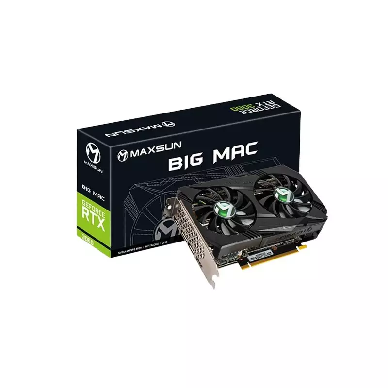 MAXSUN GeForce RTX 3060 12GB GDDR6 ITX Gaming Graphics Card