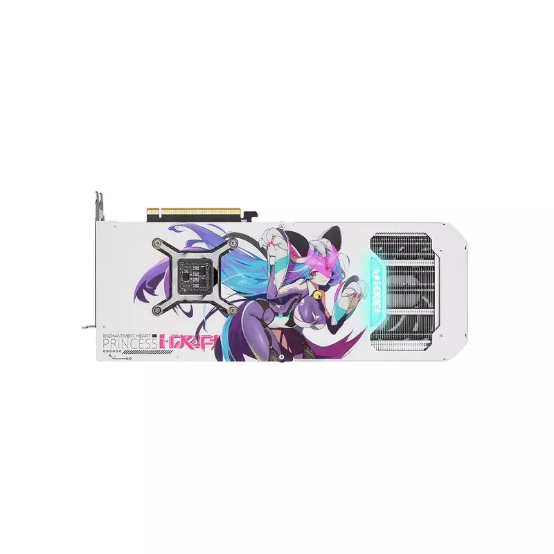 Maxsun GeForce RTX 4070 Ti iCraft Limited Edition OC 12GB GDDR6X Graphics Card (Anime White GPU) - 1