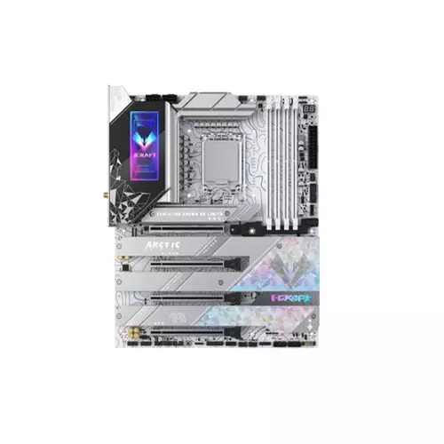 Maxsun iCraft Z890 Arctic Wi-Fi 7 DDR5 ATX Motherboard - 1