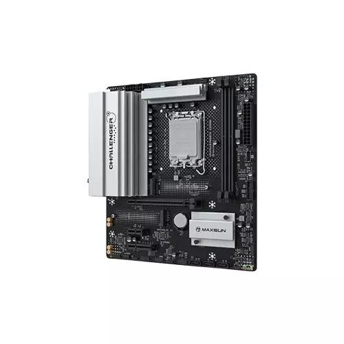 Maxsun Challenger Z890M Wi-Fi-6 DDR5 Intel Core Ultra LGA1851 Socket Motherboard - 2