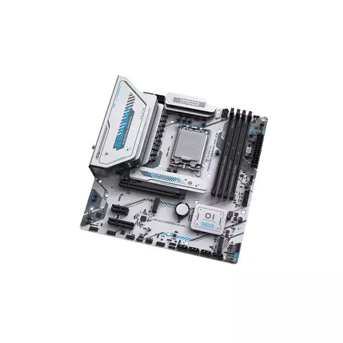 MAXSUN eSport Z890M WIFI ICE DDR5 Intel Z890 M-ATX Motherboard - 2