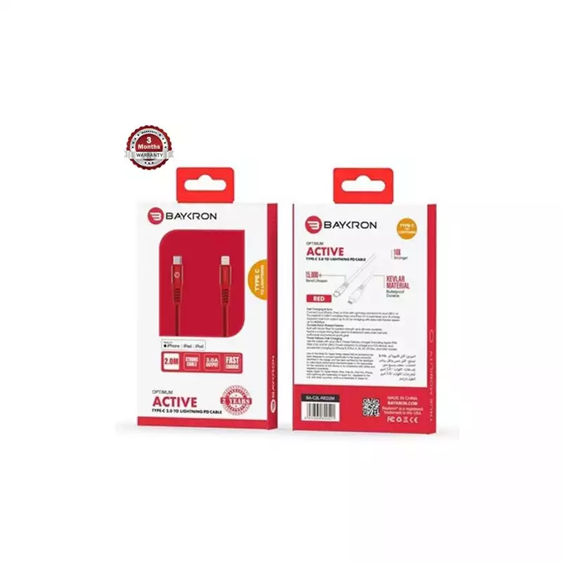 Baykron Type C To Lightning Cable