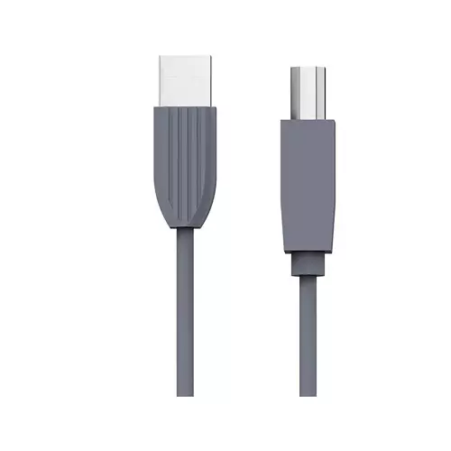 Yuanxin USB Type-A Male to Type-B Male Grey Printer 3 Meter Cable - 2