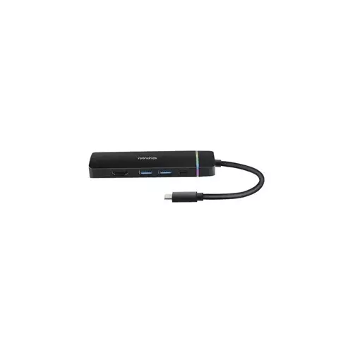 Yuanxin X-32035 Multiport 5 in 1 RGB Type C Hub - 1