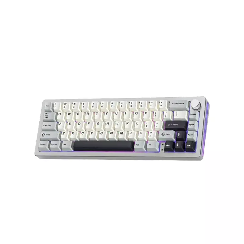 YUNZII AL66 Knob CNC Aluminum Bluetooth Wireless Mechanical Keyboard - 2