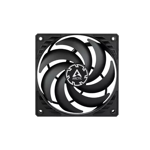 Arctic P12 Slim PWM PST 120mm (3 Pack) Cooling Case Fan (Black) - 0