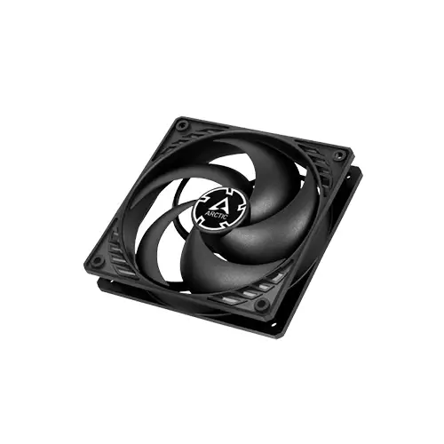 ARCTIC P12 Silent 120mm Low Noise Cooling Case Fan (Black) - 0