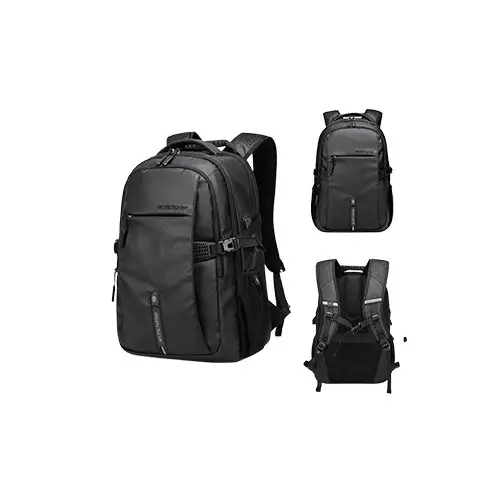 ARCTIC HUNTER B00388 Waterproof Light Large Capacity Black Backpack - 1