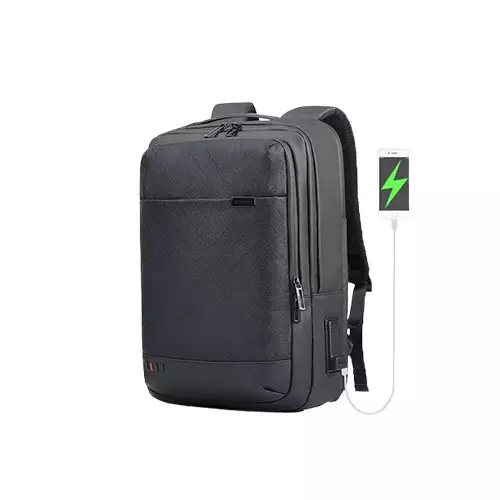 Arctic Hunter B00328 Waterproof Anti Theft Pattern Black Backpack - 1
