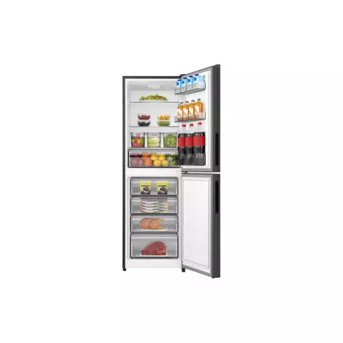 Hisense RB1G266NADR/BD3 270L BMF Inverter Glass Door Refrigerator (Dark Red) - 1