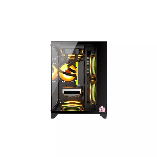 Monarch Mystery Box X5 Desktop Gaming Case (Black) - 1