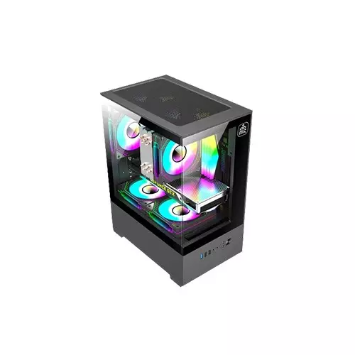 MONARCH ICE COOLER X5 ARGB Desktop Gaming Case - 1