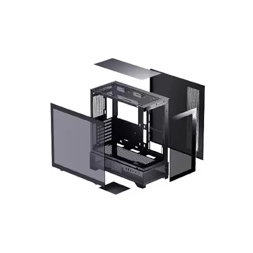 Monarch Gamer X9 ARGB ATX Desktop Gaming Case - 6