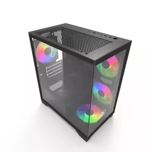 MONARCH GEN-Z X6 ARGB ATX Mid-Tower Gaming Case - 1