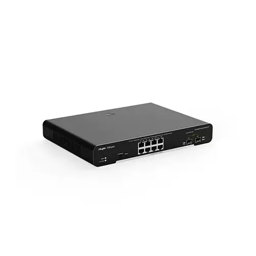 Ruijie RG-NBS3100-8GT2SFP-P 10-Port Gigabit Layer 2 Cloud Managed PoE Switch - 1