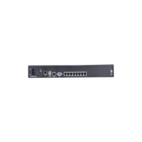 Safenet 8-Port TP KVM Switch Over IP with Short Depth 18.5" Widescreen LCD Panel - 1