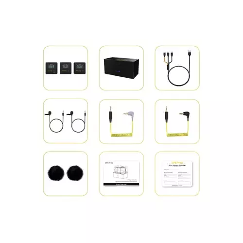 7RYMS iRAY DW30 Wireless 2.4G Dual-Channel Professional Microphone - 6