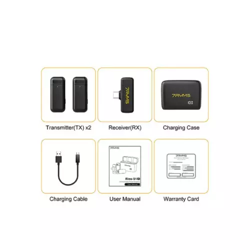 7RYMS Rimo S1 UC  Wireless Lavalier Microphone - 15