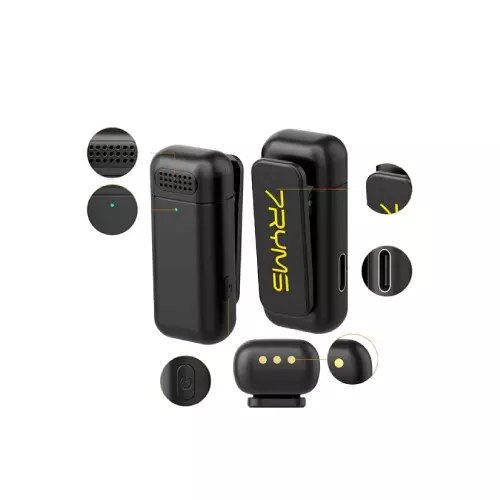 7RYMS Rimo S1 LN 2.4G Dual-channel Wireless Microphone - 3