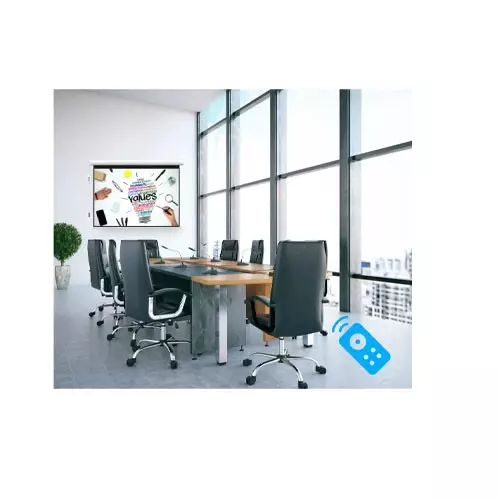 ARTIVE PW-100A0NT 100" Motorized Glass Fiber Projection Screen - 2
