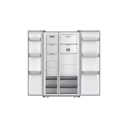 Hisense RS3G558NAB/BD3 580L Side by Side Multi airflow Frost Free Refrigerator (Premium black) - 1