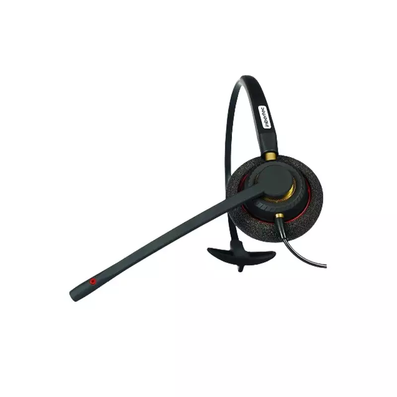 Inbertec UB800U Mono Wired USB Noise Cancelling Headphone - 1
