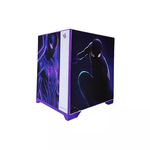 ARS Legend 171 Spiderman Edition mATX Gaming Casing (White) - 2