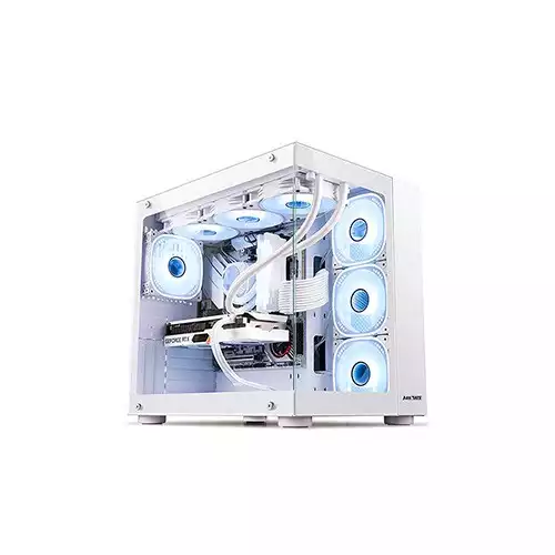 ARESZE GZ360W E-ATX Mid-Tower Desktop Gaming Case