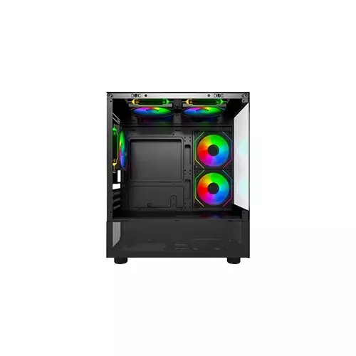 Tharmal TH-TP600-B M-ATX Mid Tower Gaming Case - 1
