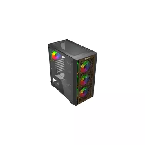 Tharmal TH-TP500-Wood M-ATX Mid Tower Gaming Case - 1