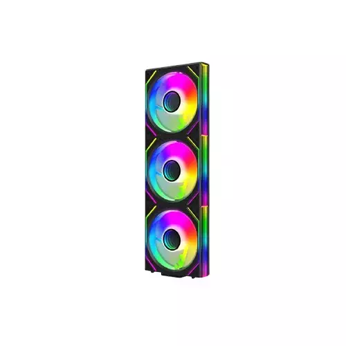 Jungle Leopard V2 120mm ARGB 3 in 1 Case Fan (Black)