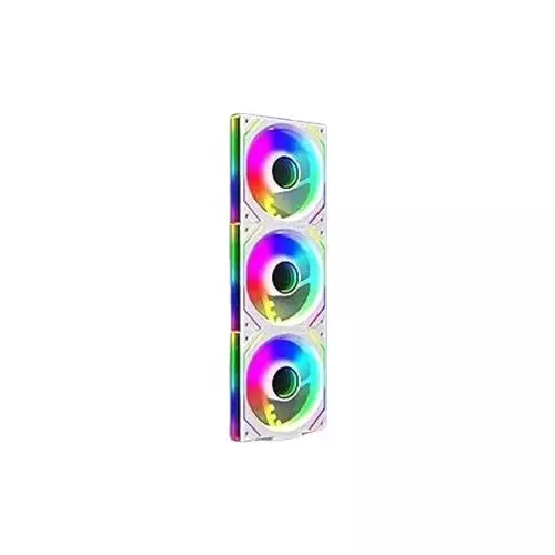 Jungle Leopard JM-V2 120mm Infinite Mirror Building block ARGB Casing Fan (White) - 2