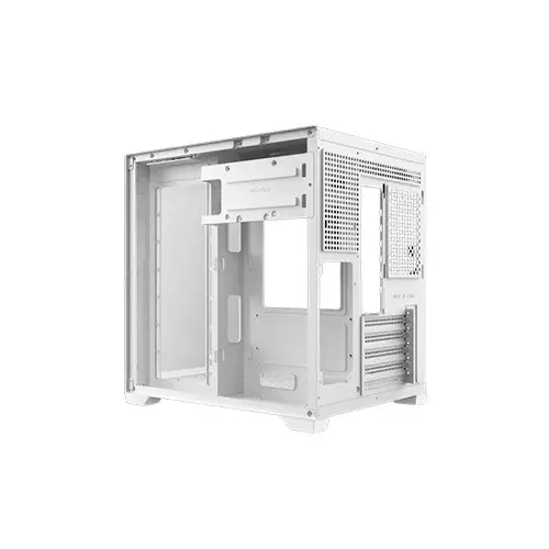 ARS LEGEND 171 V2 ARGB M-ATX Desktop Gaming Case (White) - 4