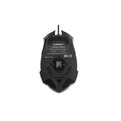 Newmen N6000 6 Buttons Gaming Usb Mouse (Black) - 5