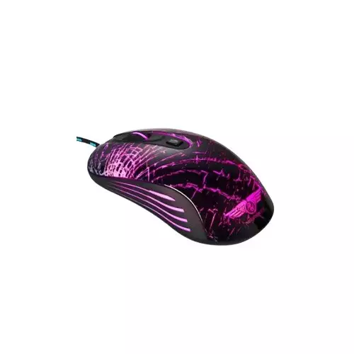 Newmen GX1-R WIRED Gaming Mouse (Black,White) - 2