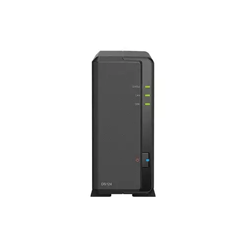 Synology DiskStation DS124 1-Bay NAS Enclosure - 1