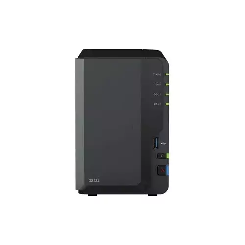 Synology DiskStation DS223 2-Bays NAS Enclosure - 1