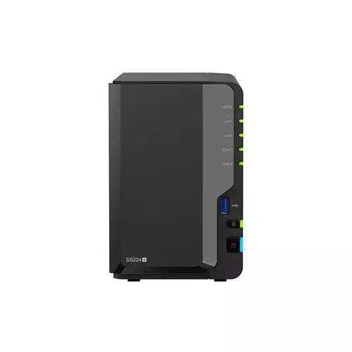 Synology DiskStation DS224+ 2-Bays NAS Enclosure - 1