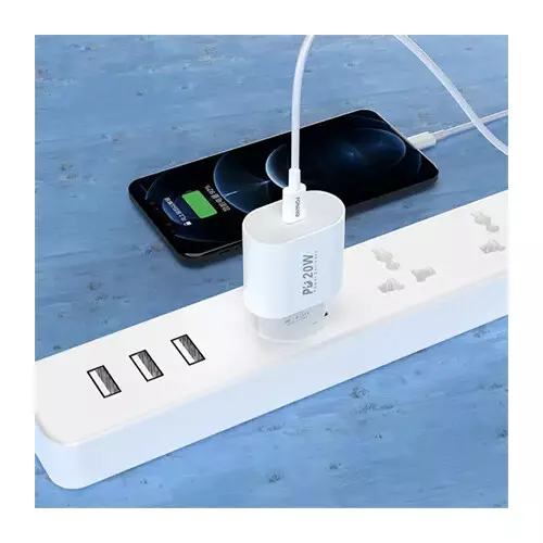 FONENG EU39 20W PD Charger Adapter with Type-C Cable - 1