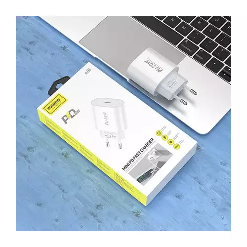 FONENG EU39 20W PD Charger Adapter with Type-C Cable - 2
