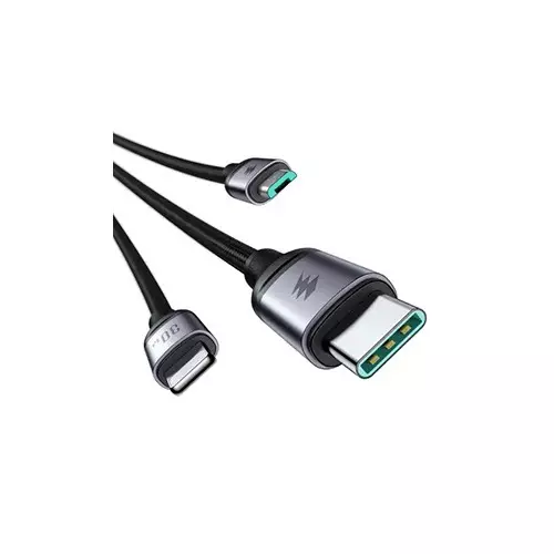 Joyroom S-A21 30W Type-C to 3-in-1 Fast Charging Cable - 2