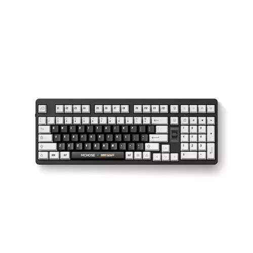MCHOSE UT98 Classic Therapy Tri-Mode Gaming Keyboard - Icy Creamsicle Switch