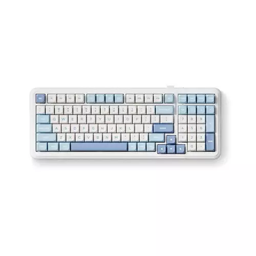 MCHOSE K99 Tri-Mode Gasket Mount Mechanical Keyboard - Hyacinth Switch (Navy Blue) 