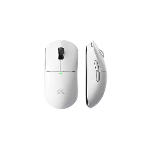 MCHOSE A5 V3 Ultralight 8K Ergonomic Wireless Gaming Mouse White